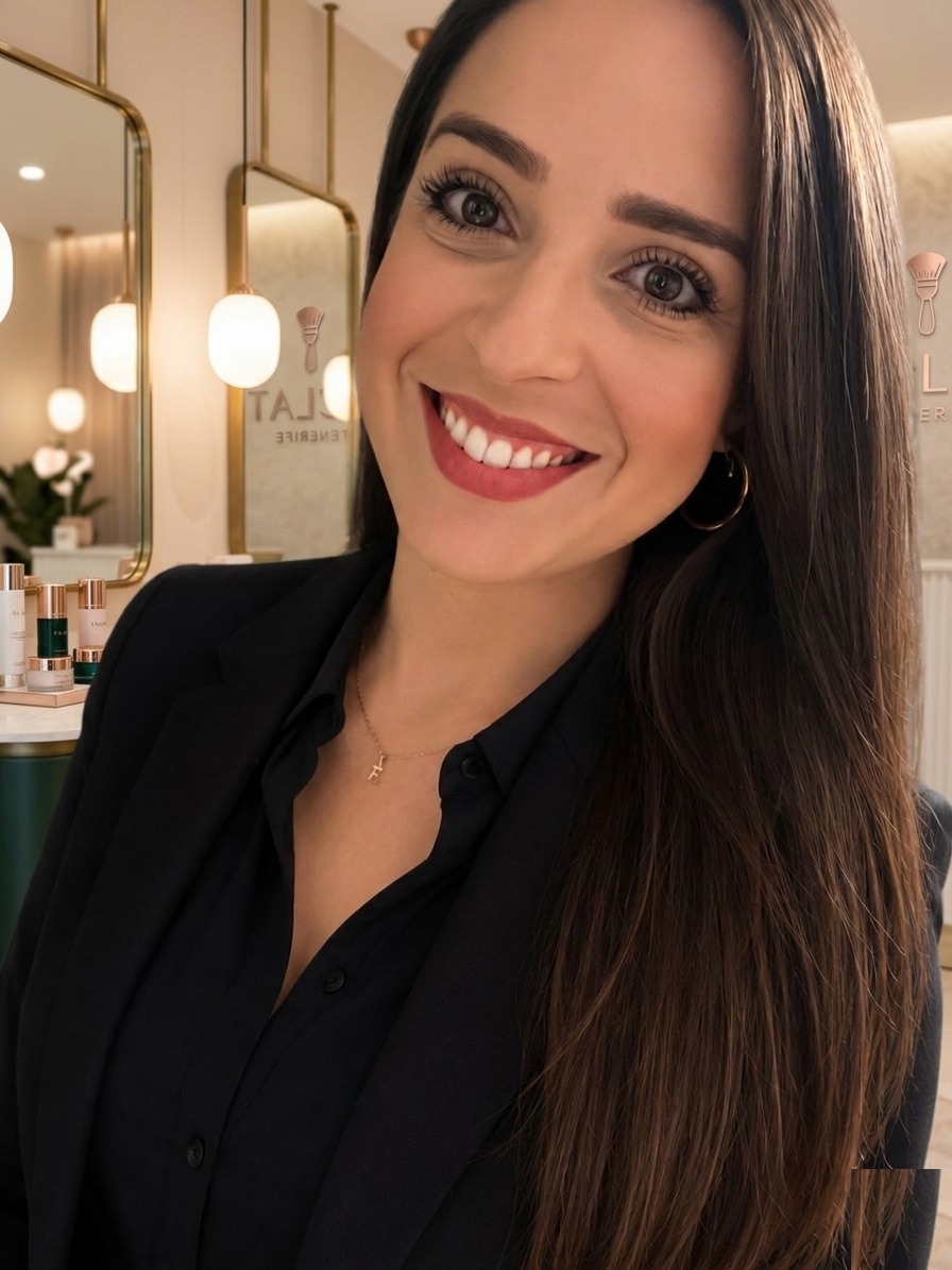 Verónica Díaz esteticista especializada en micropigmentación y tratamientos faciales en Tenerife