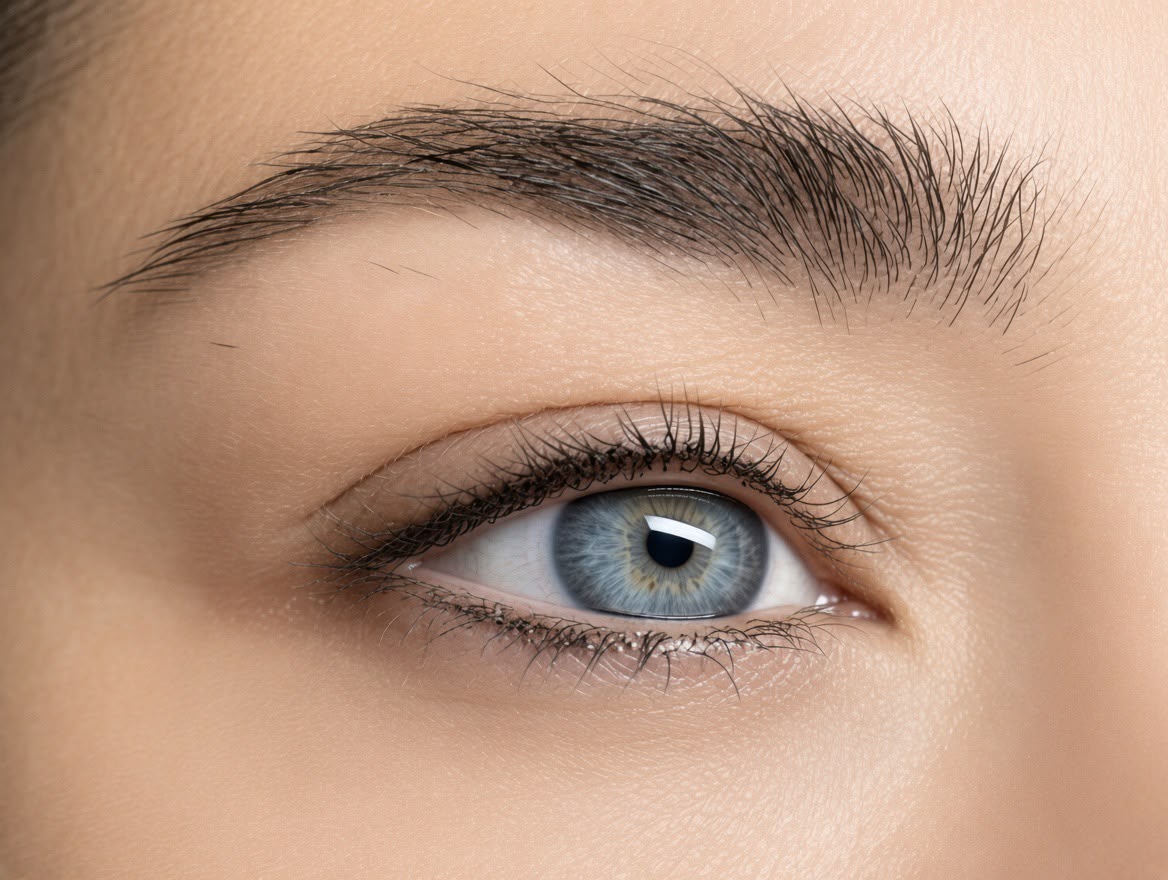 Después de micropigmentación eyeliner en Éclat by Verónica Díaz